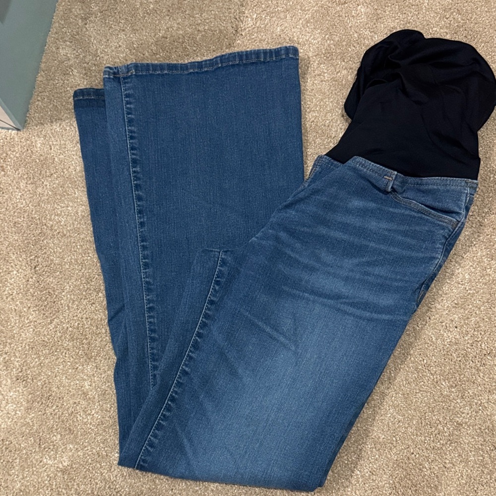 Isabel Maternity by Ingrid & Isabel Blue Flare Jeans